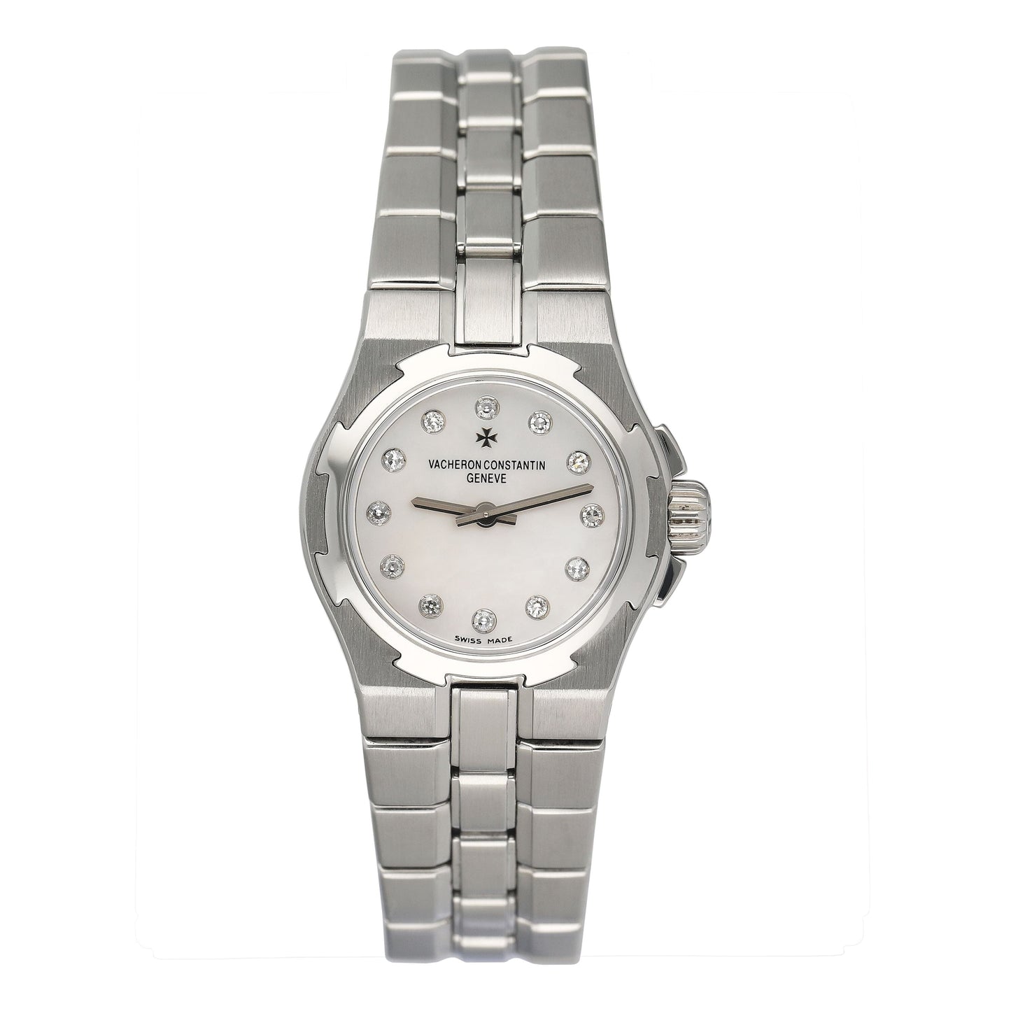 Vacheron Constantin Overseas 16050/423A Diamond MOP Dial Ladies Watch - Watches