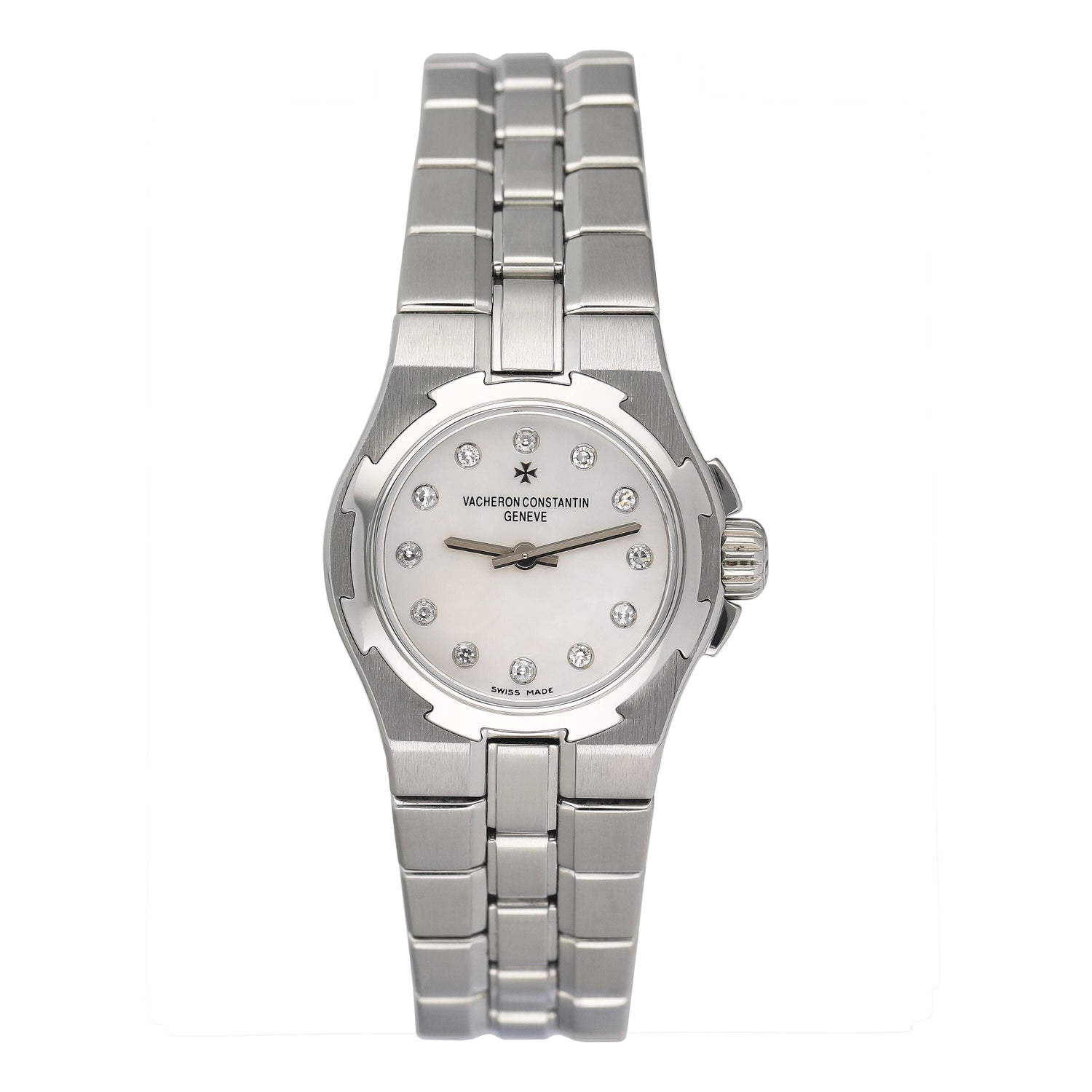 Vacheron Constantin Overseas 16050/423A Diamond MOP Dial Ladies Watch - Watches