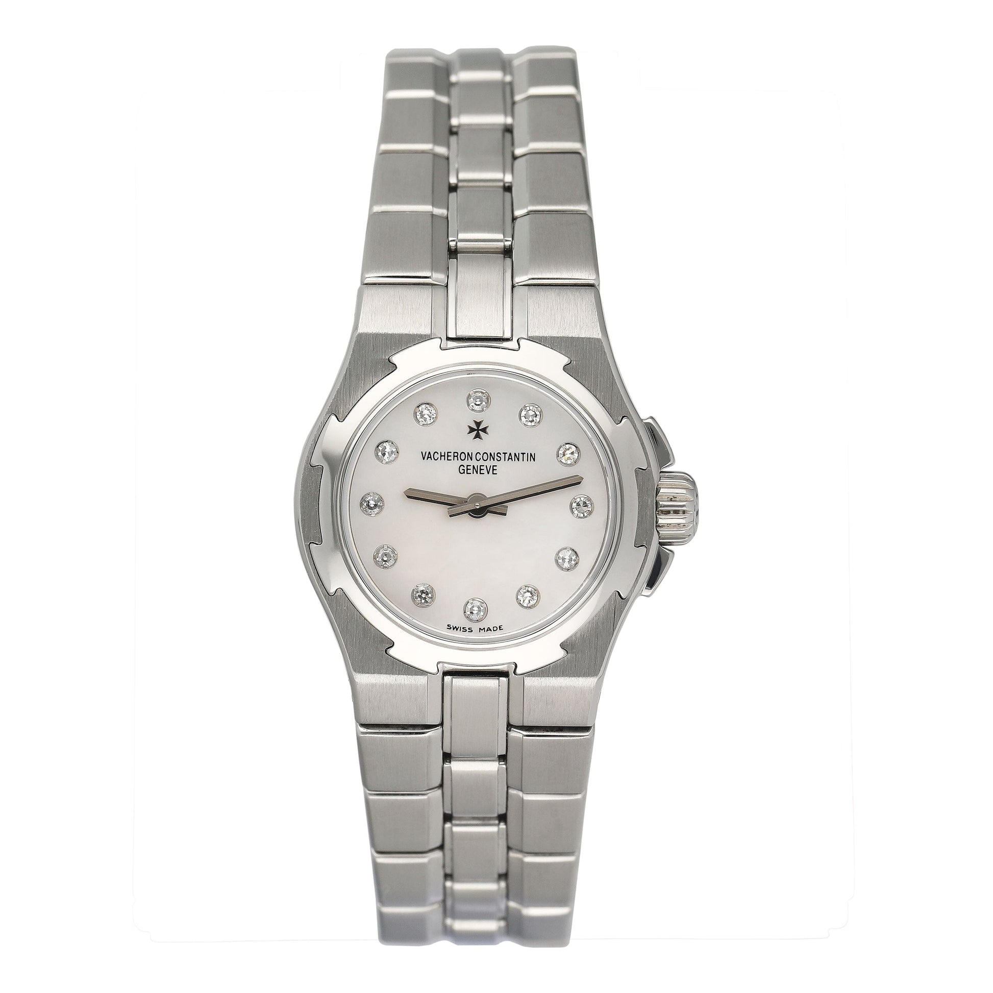 Vacheron Constantin Overseas 16050/423A Diamond MOP Dial Ladies Watch - Watches