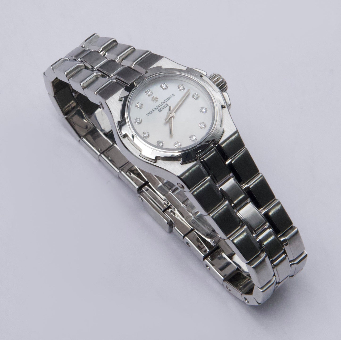 Vacheron Constantin Overseas 16050/423A Diamond MOP Dial Ladies Watch - Watches