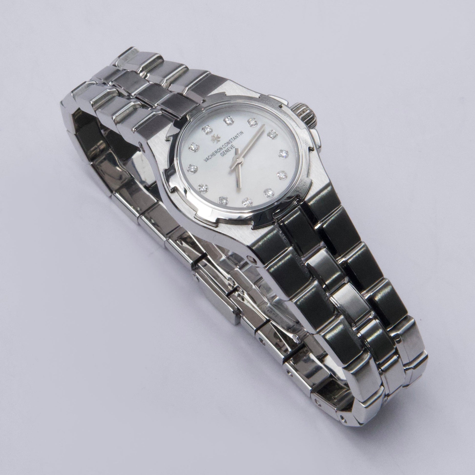 Vacheron Constantin Overseas 16050/423A Diamond MOP Dial Ladies Watch - Watches