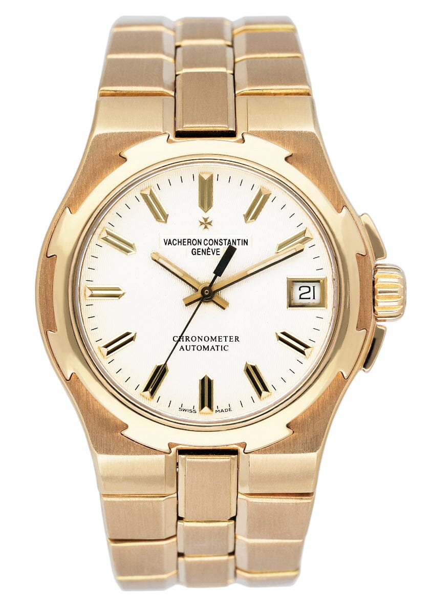 Vacheron Constantin Overseas 42050 18K Yellow Gold Mens Watch - Wristwatch