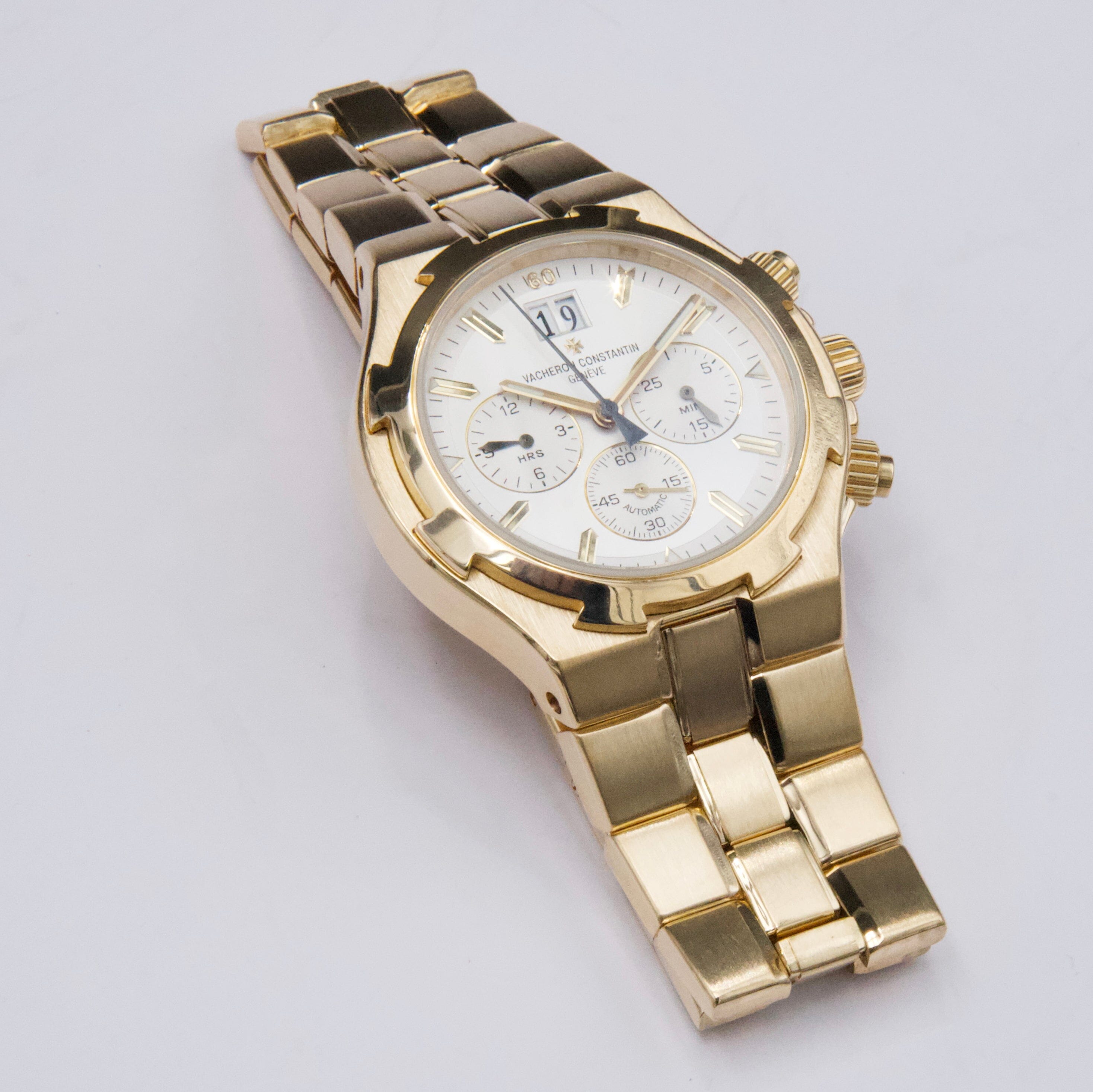 Vacheron Constantin Overseas 49140 Sliver Dial 18K Yellow – Phigora
