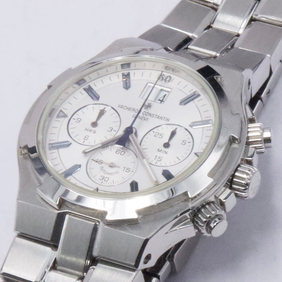 Vacheron Constantin Overseas 49140 White Dial Mens Watch - Wristwatch