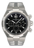 Vacheron Constantin Overseas 49150 Black Dial Mens Watch With Papers - Wristwatch