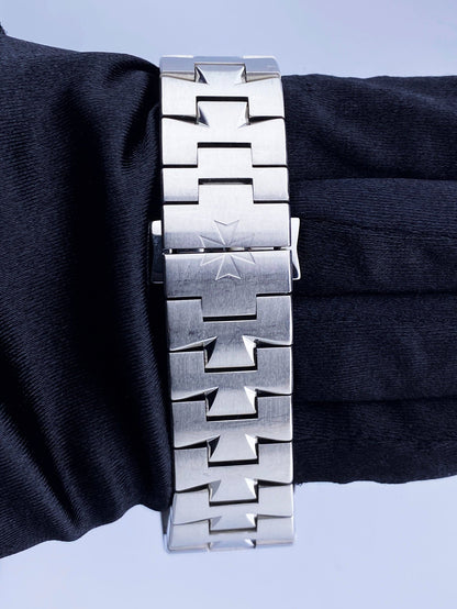 Vacheron Constantin Overseas 49150 Black Dial Mens Watch With Papers - Wristwatch