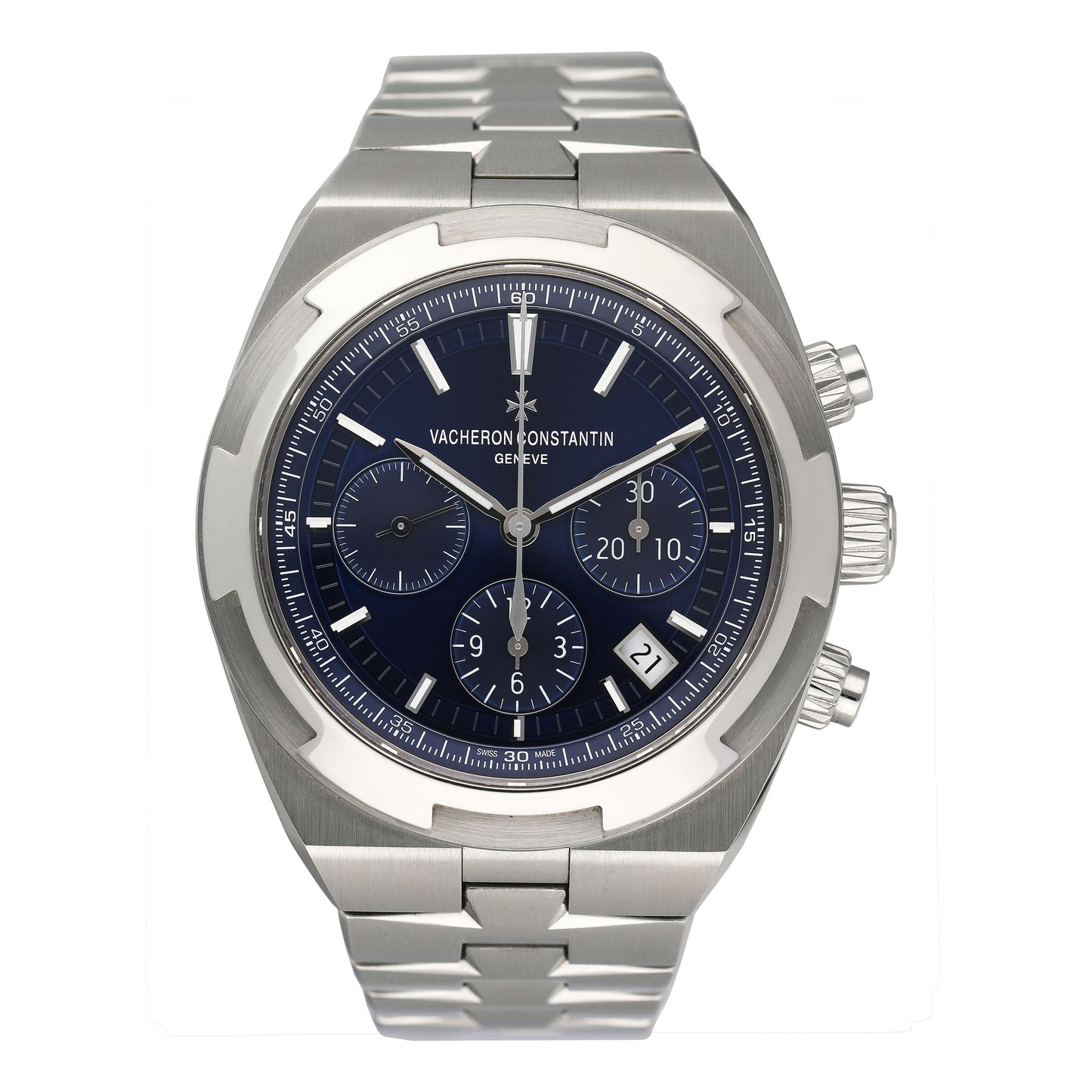 Vacheron Constantin Overseas 5500V/110A-B148 Blue Dial Mens Watch - Watches