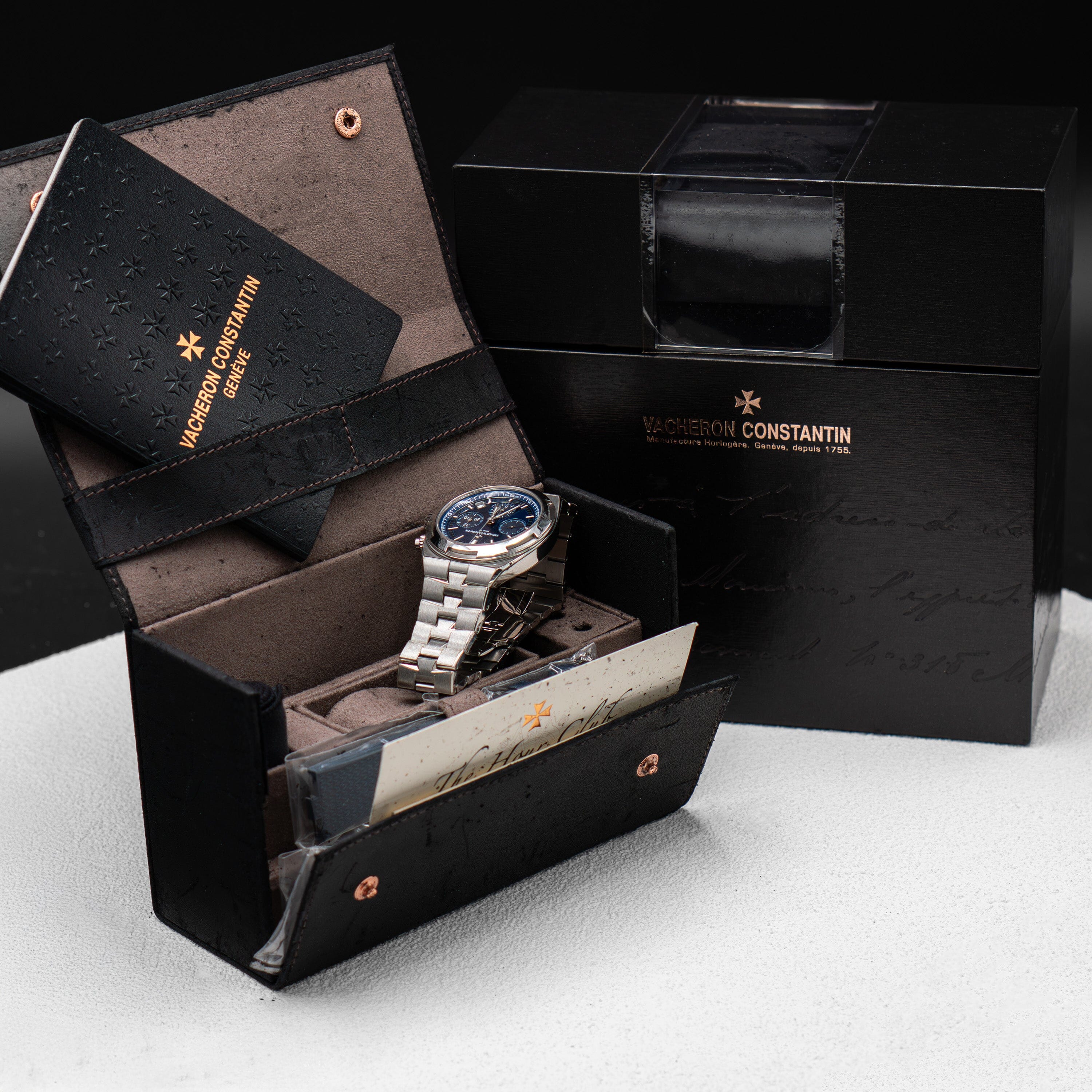 Vacheron Constantin Overseas 5500V/110A-B148 Blue Dial Mens – Phigora