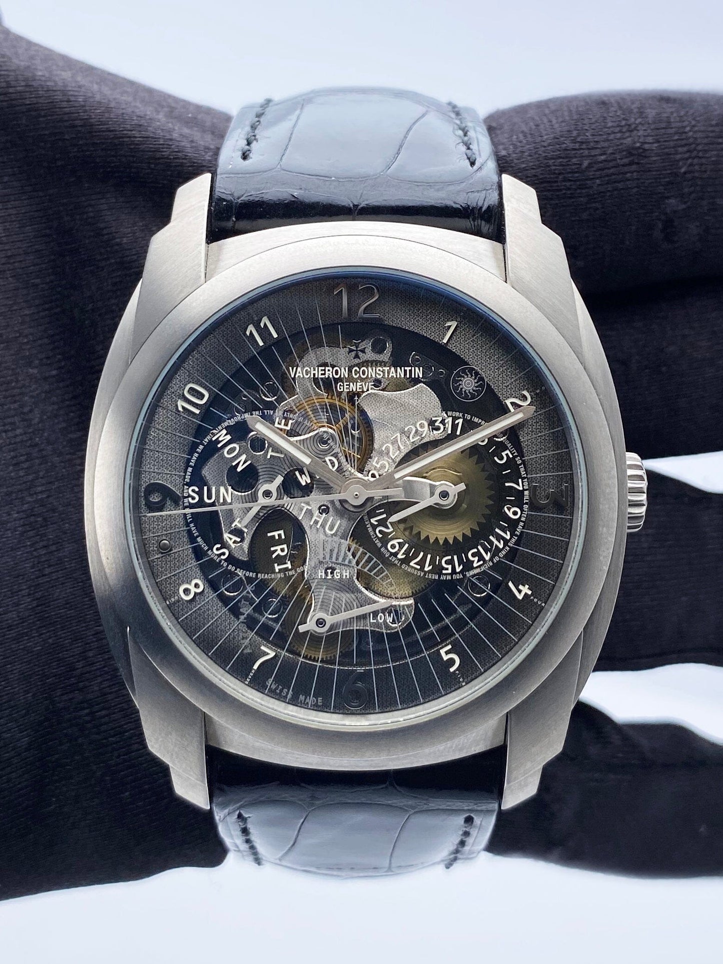 Vacheron Constantin Quai de l’Ile 85050/000T-9341 Skeleton Mens Watch Box Papers - Watches