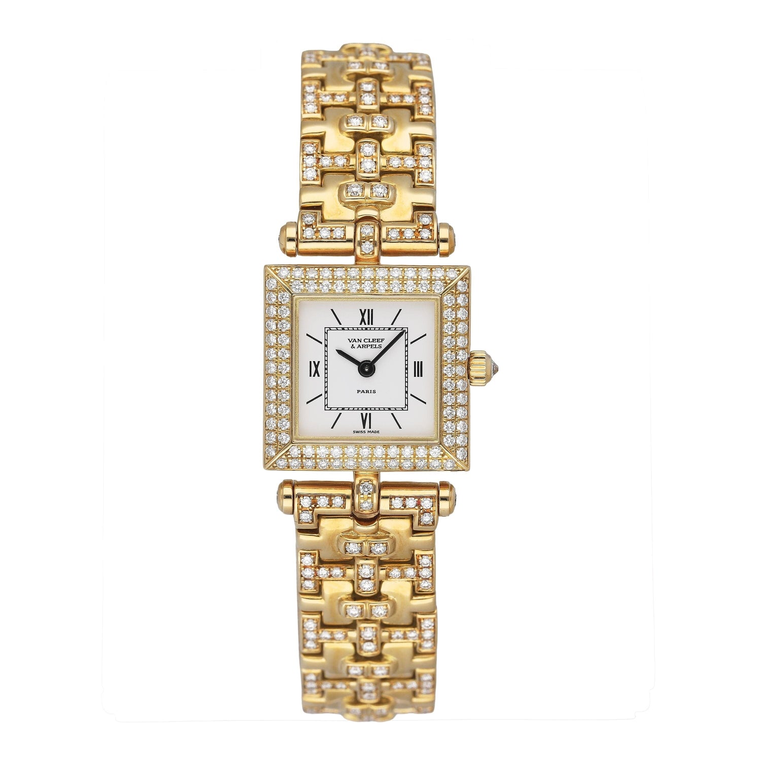 Van Cleef & Arpels Classical 018645 B2 005 KN1 White Dial Ladies Watch Papers Box - Watches