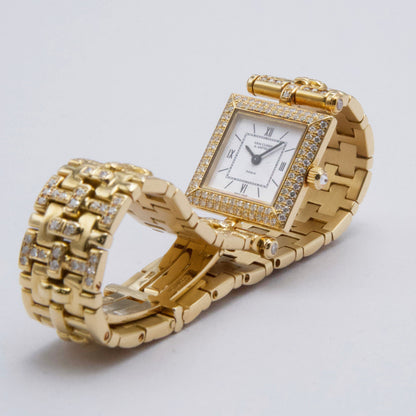 Van Cleef & Arpels Classical 018645 B2 005 KN1 White Dial Ladies Watch Papers Box - Watches