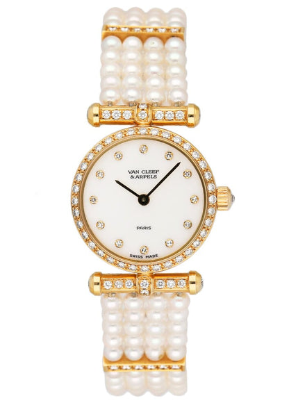 Van Cleef & Arpels La Collection Classic Paris 18901 B1 Diamond Ladies Watch - Watches
