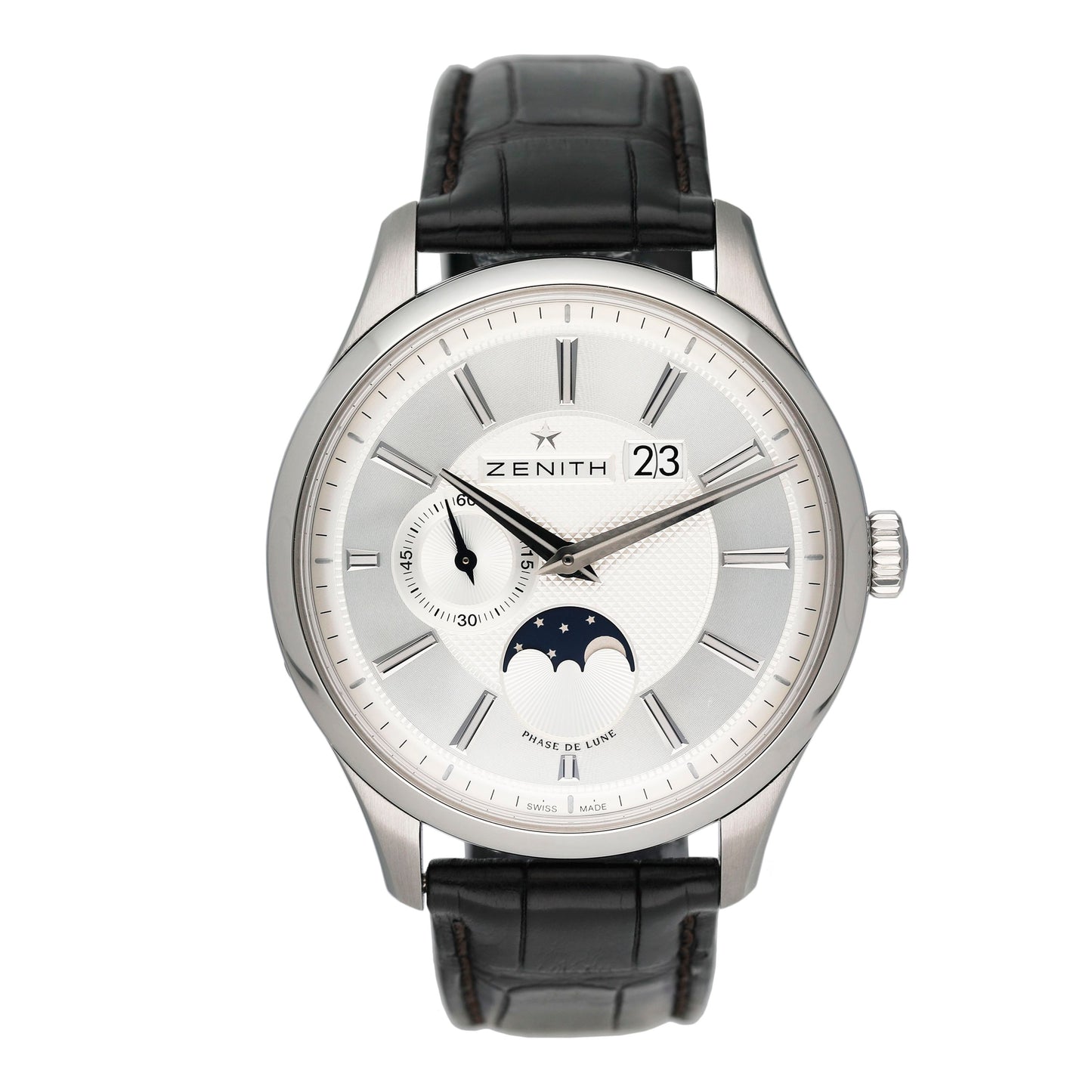 Zenith Captain Moonphase 03.2140.691/02.C498 Mens Watch Box Papers