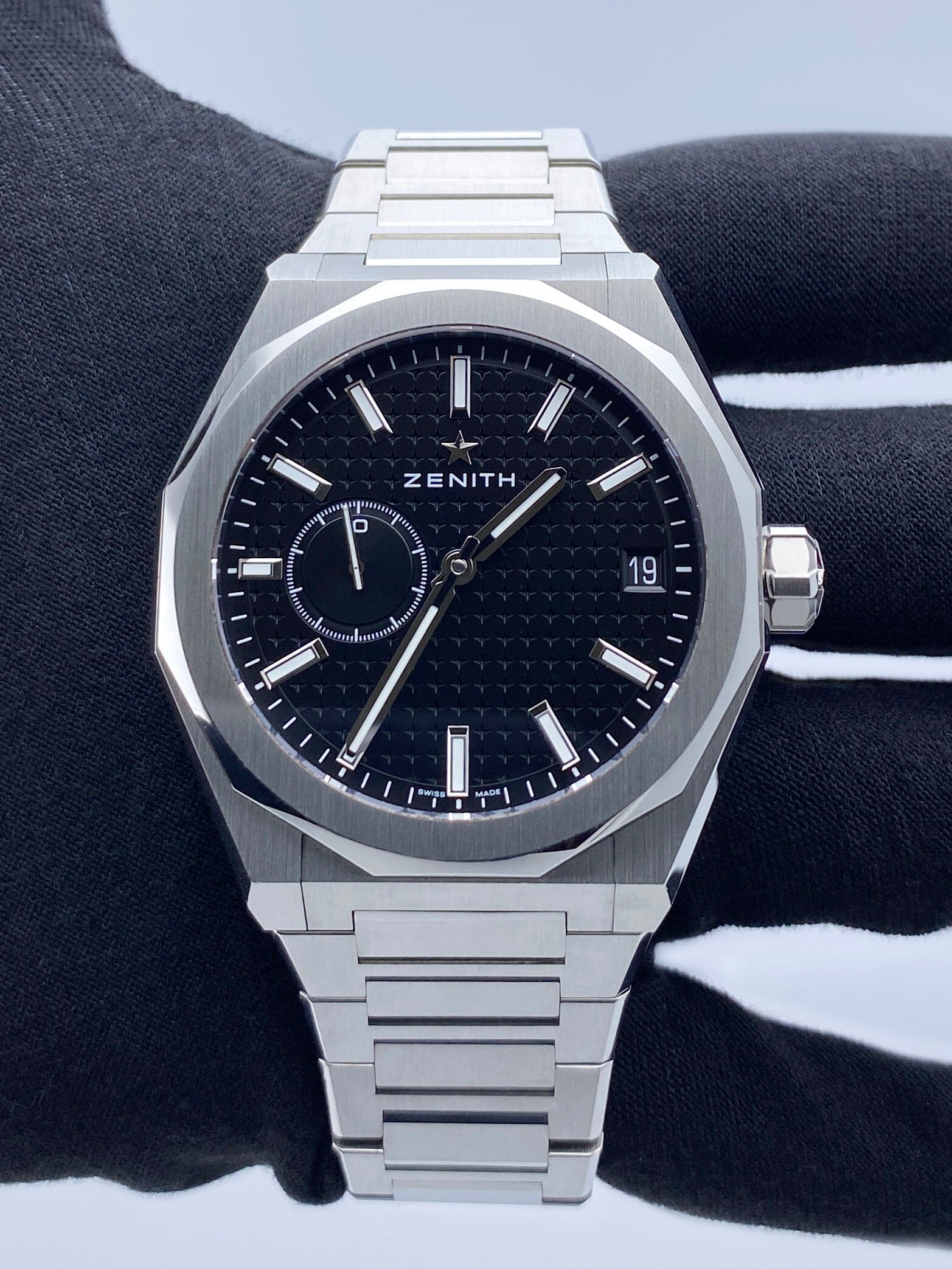 Zenith Defy Skyline 03.9300.3620 Black Dial Mens Watch Box - Watches