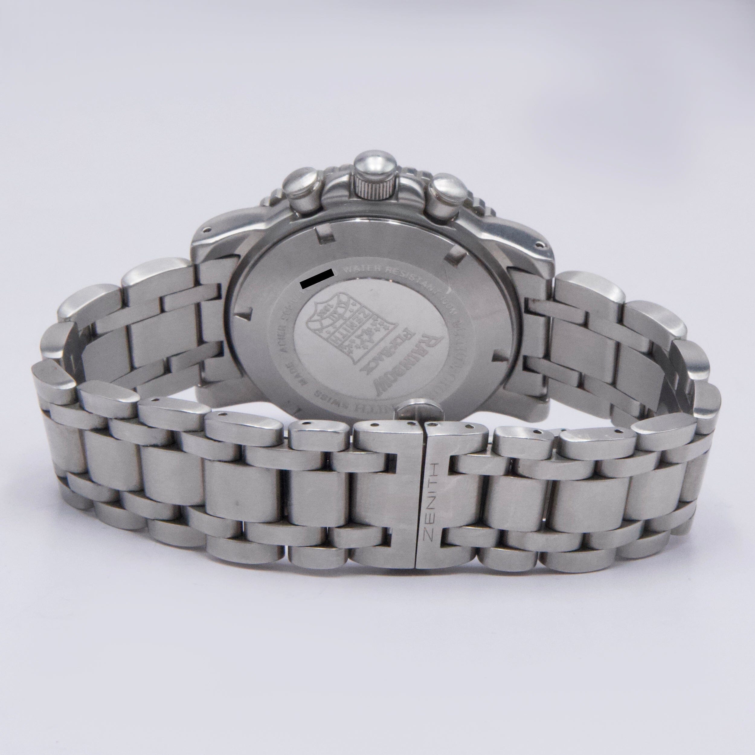 Zenith El Primero Rainbow Flyback 1/02.0470.405 Black Dial Steel