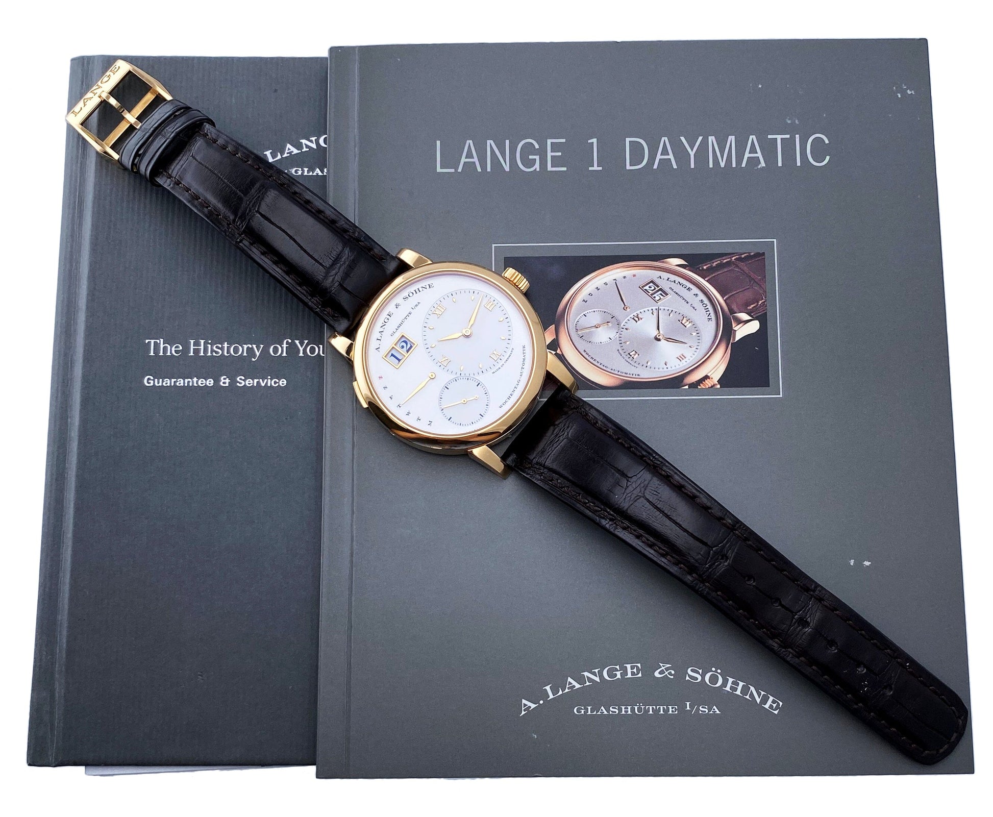A. Lange & Sohne 1 Daymatic 320.032 Mens Watch With Papers - Watches