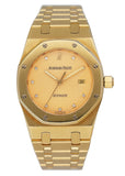 Audemars Piguet 15000BA Diamond 18K Yellow Gold Watch With Papers