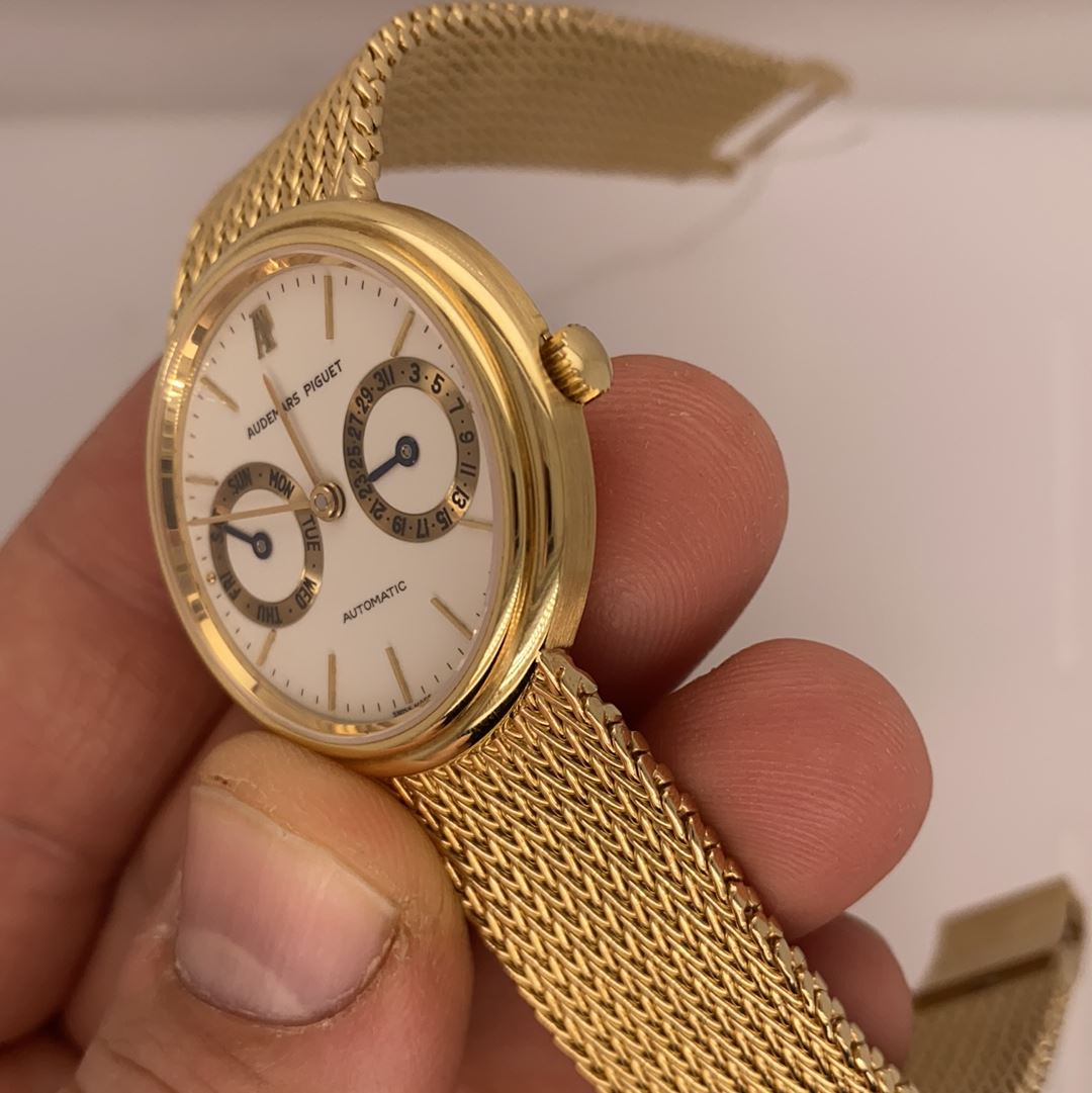 Audemars Piguet 18K Yellow Gold Day-Date Men’s Watch - Wristwatch