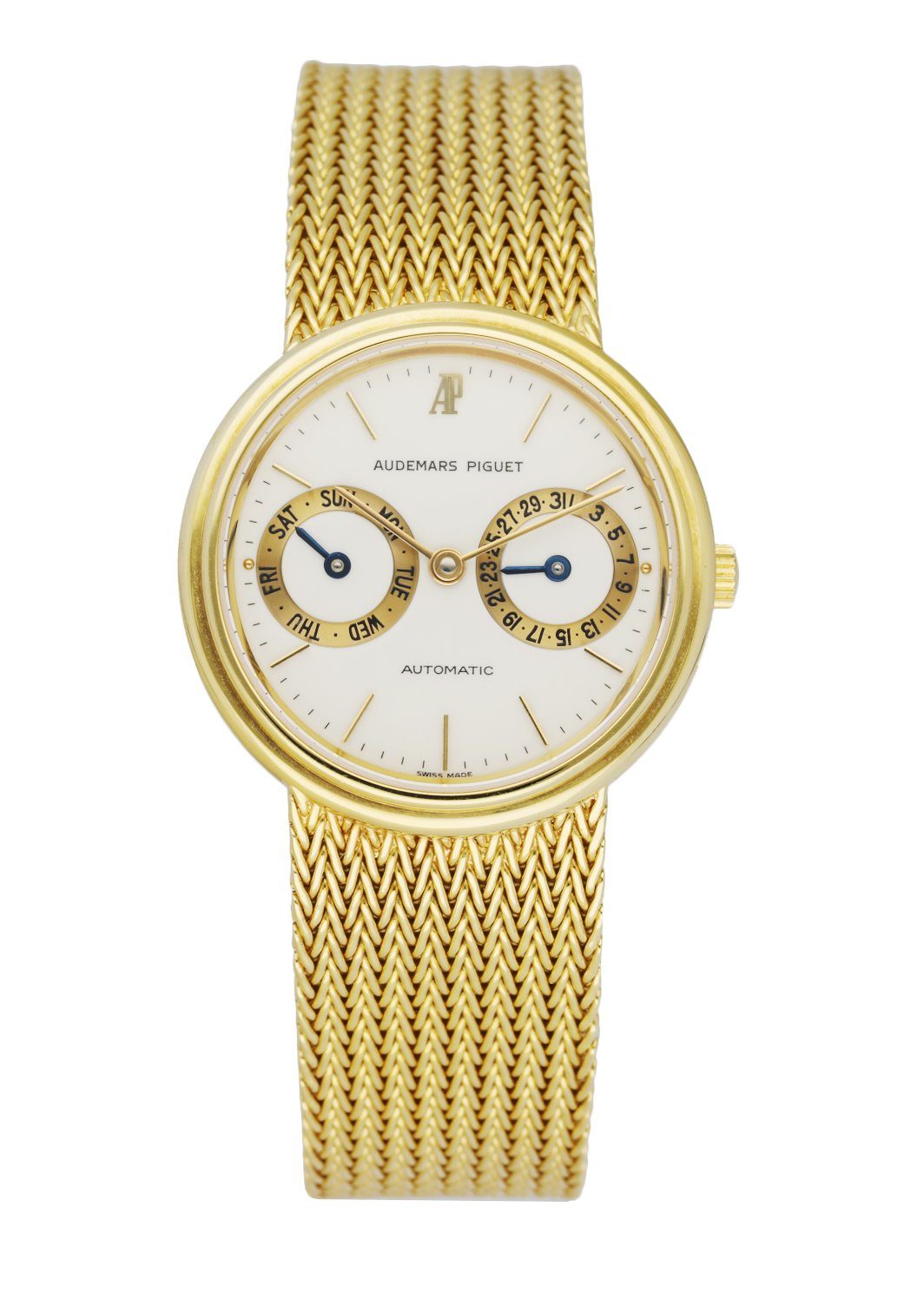 Audemars Piguet 18K Yellow Gold Day-Date Men’s Watch - Wristwatch