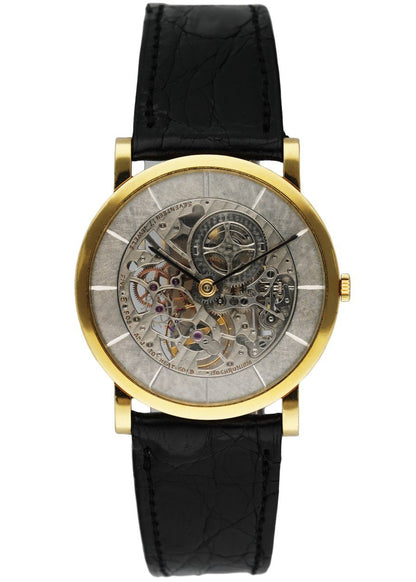 Audemars Piguet 5214 18K Yellow Gold Skeleton Dial Men's Watch