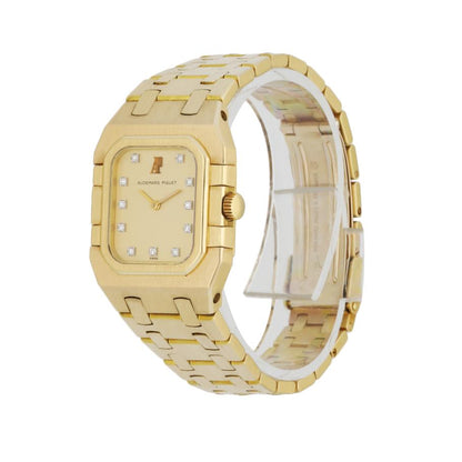Audemars Piguet 18K Yellow Gold & Diamond Dial Ladies Watch - Virtual