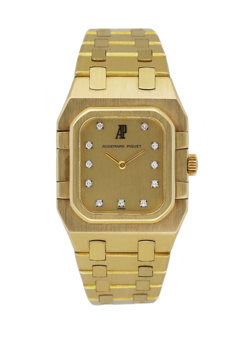 Audemars Piguet 18K Yellow Gold & Diamond Dial Ladies Watch - Virtual