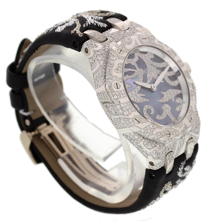 Audemars Piguet Lady Royal Oak 18k WG ’Oak Leaves Collection’ - Wristwatch