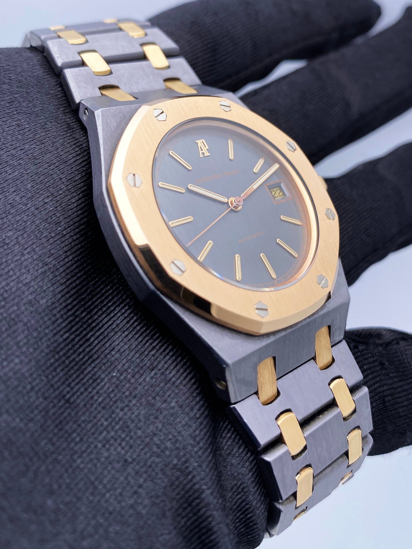 Audemars Piguet Royal Oak 14486TR Tantalum 18K Rose Gold Mens Watch - Virtual