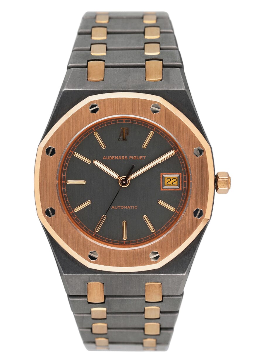 Audemars Piguet Royal Oak 14486TR Tantalum 18K Rose Gold Mens Watch - Virtual