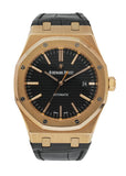 Audemars Piguet Royal Oak 15400OR 18k Pink Gold Mens Watch Box & Papers - Wristwatch