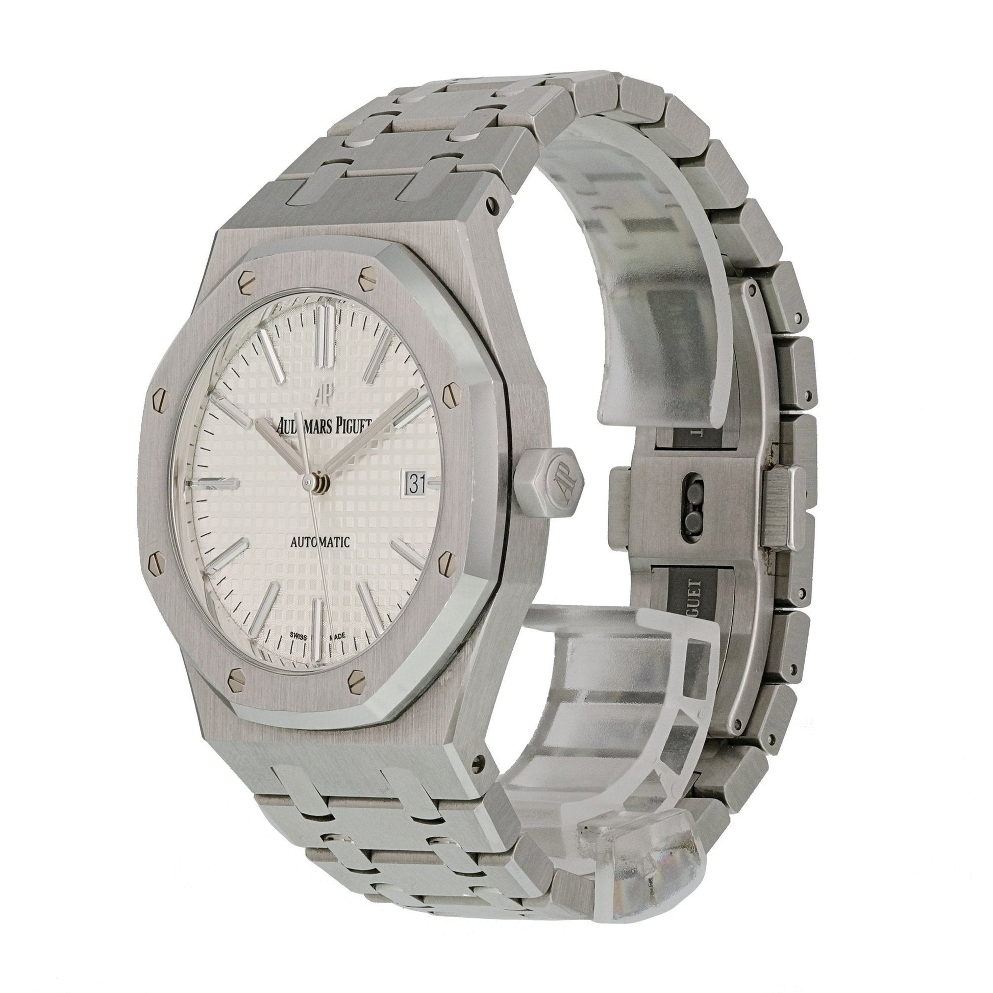 Audemars Piguet Royal Oak 15400ST.OO.1220ST.02 Men Watch Box Papers - Virtual