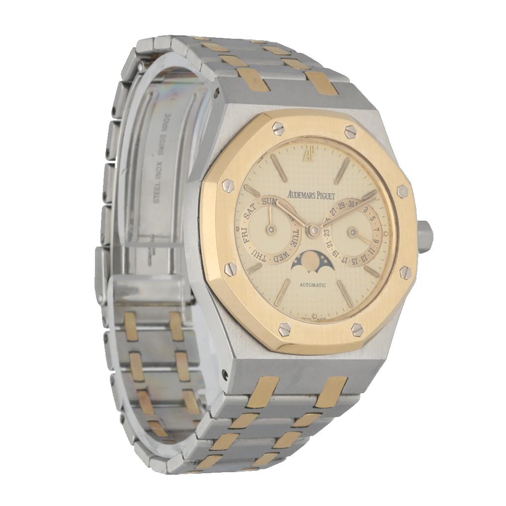 Audemars Piguet Royal Oak 25594SA Stainless Steel & 18K Yellow Gold Moonphase - Wristwatch