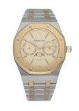 Audemars Piguet Royal Oak 25594SA Stainless Steel & 18K Yellow Gold Moonphase - Wristwatch