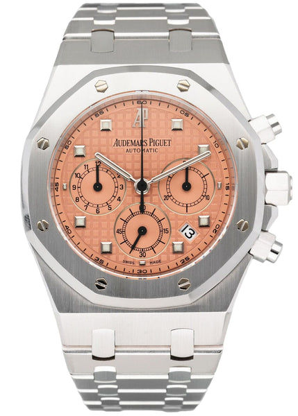 Audemars Piguet Royal Oak 25960BC Salmon Dial Mens Watch Box
