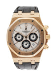 Audemars Piguet Royal Oak 26022OR 18K Rose Gold Chronograph Box & Papers - Wristwatch