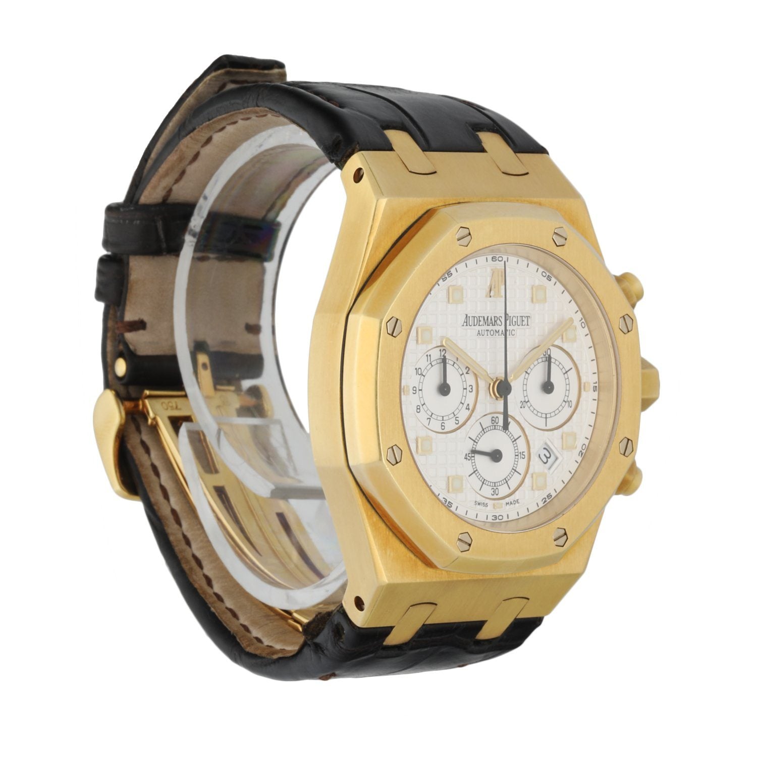 Audemars Piguet Royal Oak 26022OR 18K Rose Gold Chronograph Men's Watch
