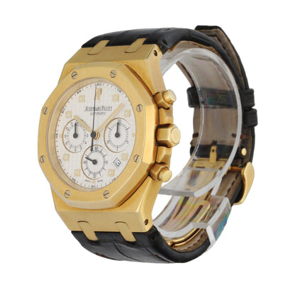 Audemars Piguet Royal Oak 26022OR 18K Rose Gold Chronograph Men's Watch