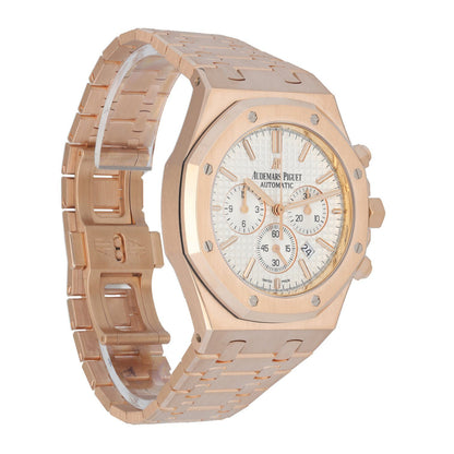 Audemars Piguet Royal Oak 26320OR.00.D088CR.01 Chronograph 18K Rose Gold Men's Watch Box & Papers
