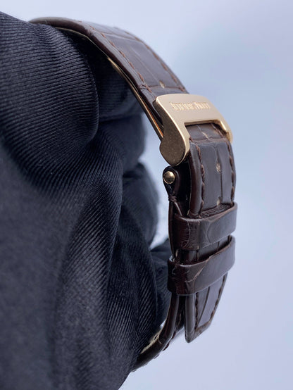 Audemars Piguet Royal Oak 26331OR 18k Rose Gold Mens Watch Box Papers