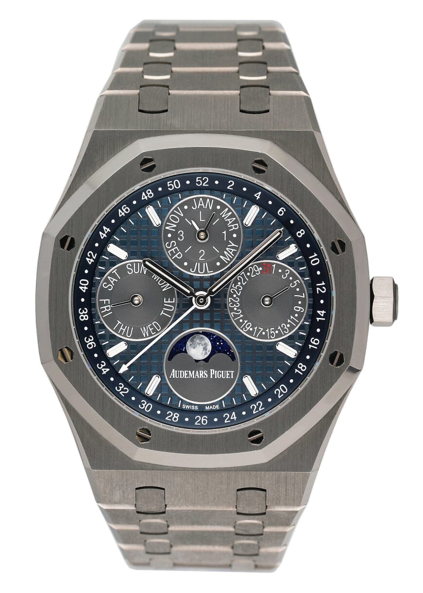 Audemars Piguet Royal Oak 26574TI Perpetual Calendar Mens Watch