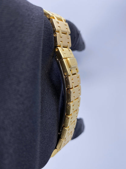Audemars Piguet Royal Oak 56175BA White Dial 18K Yellow Gold Watch - Watches