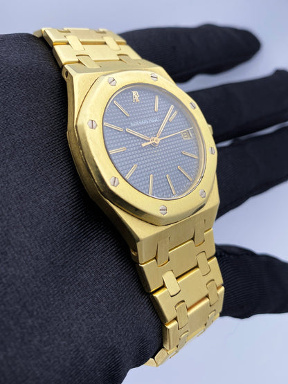 Audemars Piguet Royal Oak 6023BA Gray Dial Yellow Gold Mens Watch - Watches