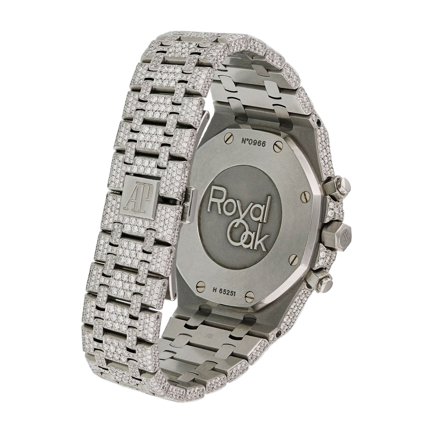 Audemars Piguet Royal Oak 6320ST.OO.1220ST.01 Iced Men Watch Original Papers - Virtual