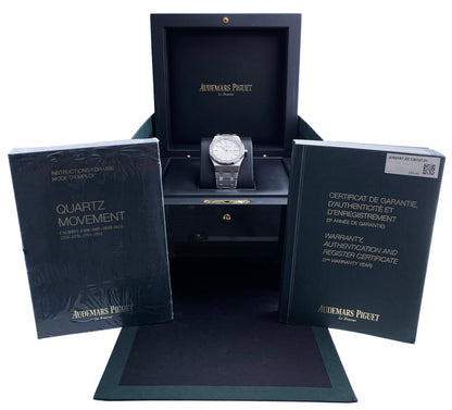 Audemars Piguet Royal Oak 67651ST Ladies Watch Box & Papers