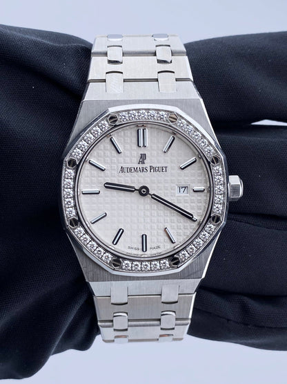 Audemars Piguet Royal Oak 67651ST Ladies Watch Box & Papers