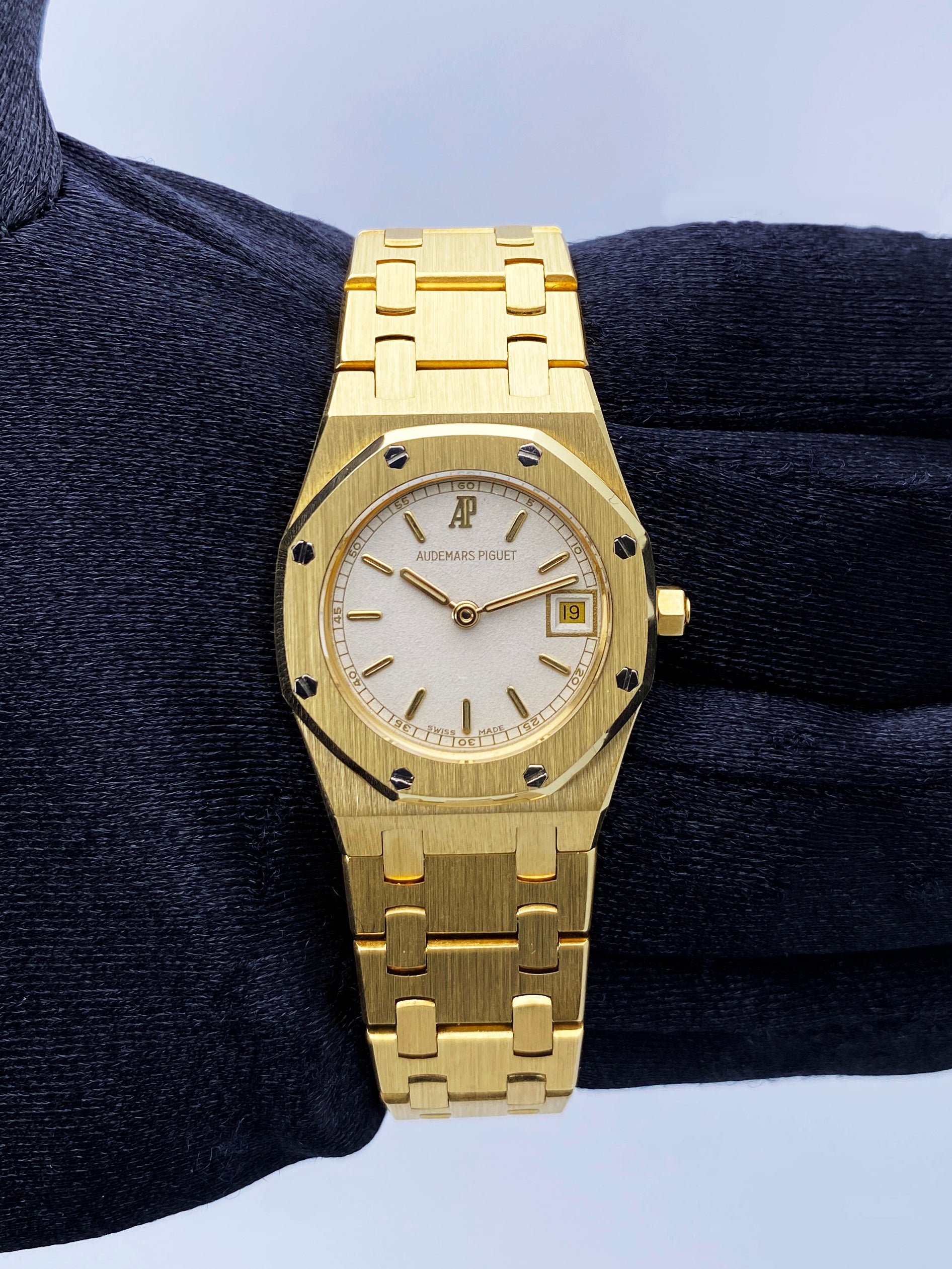 Audemars Piguet Royal Oak Cream Dial Ladies Watch