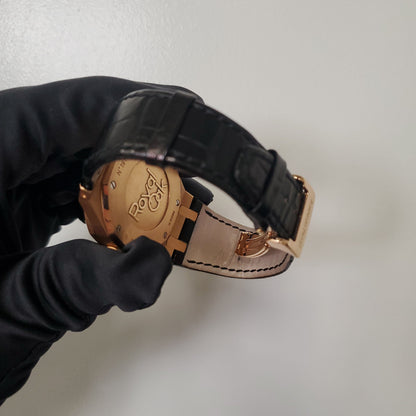 Audemars Piguet Royal Oak Dual Time 26120OR 18K Rose Gold Men’s Watch - Wristwatch