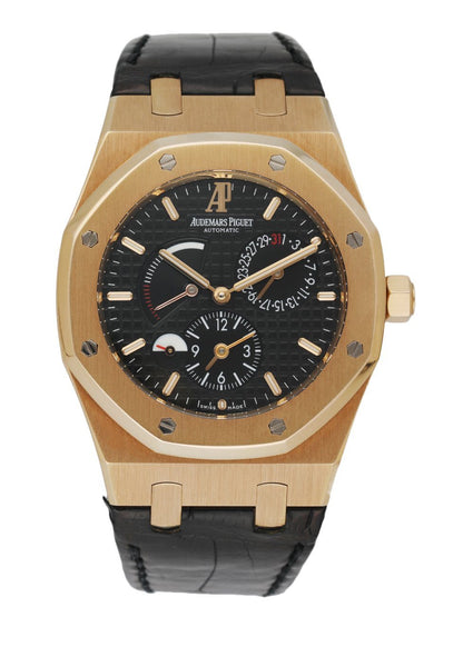 Audemars Piguet Royal Oak Dual Time 26120OR 18K Rose Gold Men’s Watch W/Box & Papers - Wristwatch