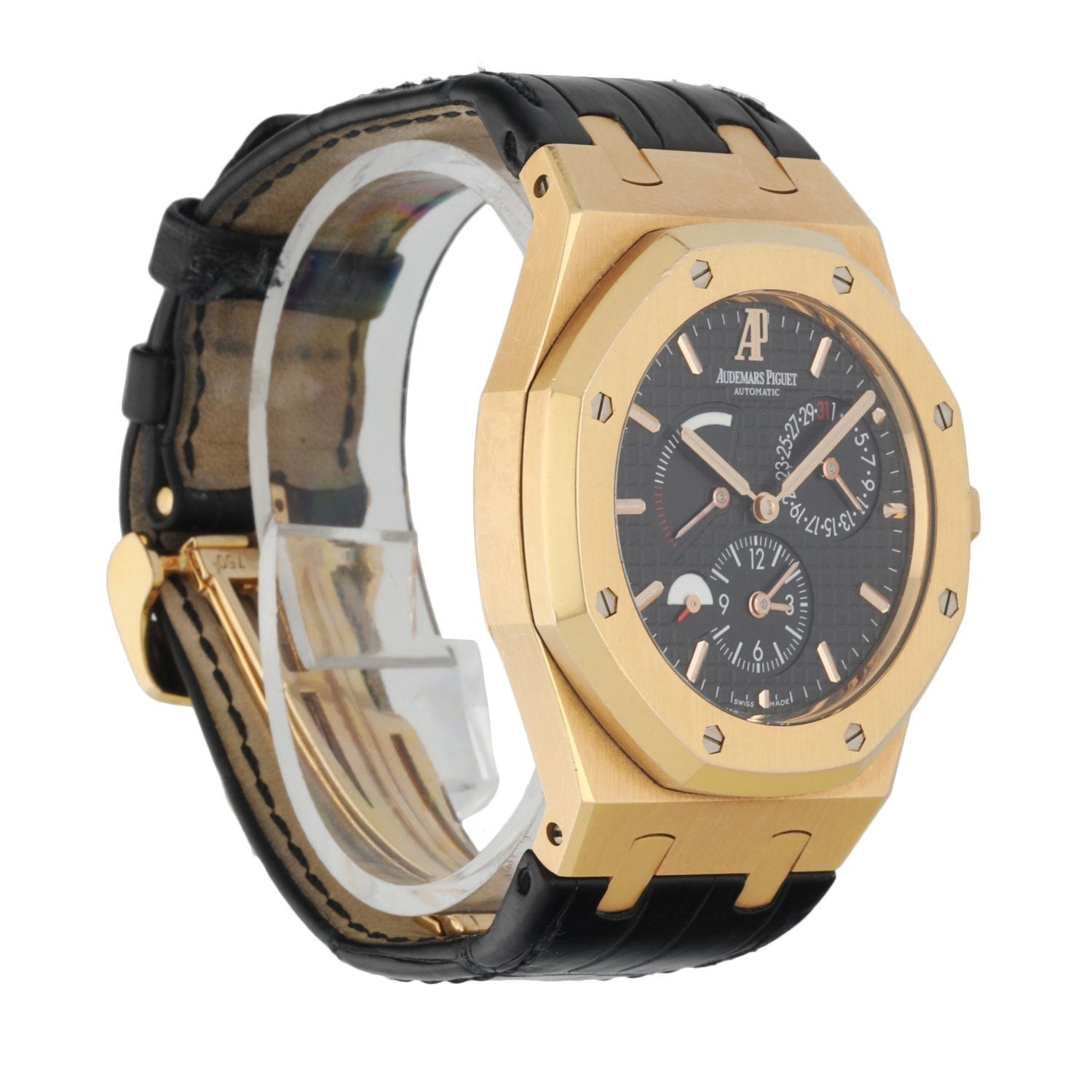 Audemars Piguet Royal Oak Dual Time 26120OR 18K Rose Gold Men’s Watch W/Box & Papers - Wristwatch