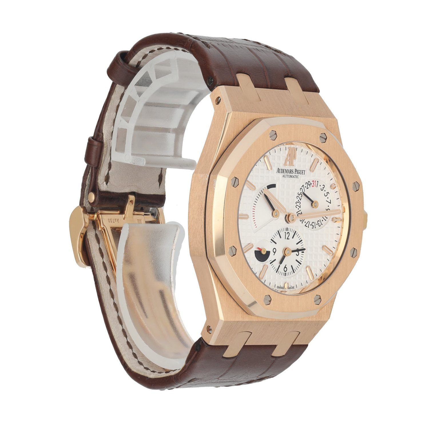 Audemars Piguet Royal Oak Dual Time 26120OR Men’s Watch Box Papers - Virtual